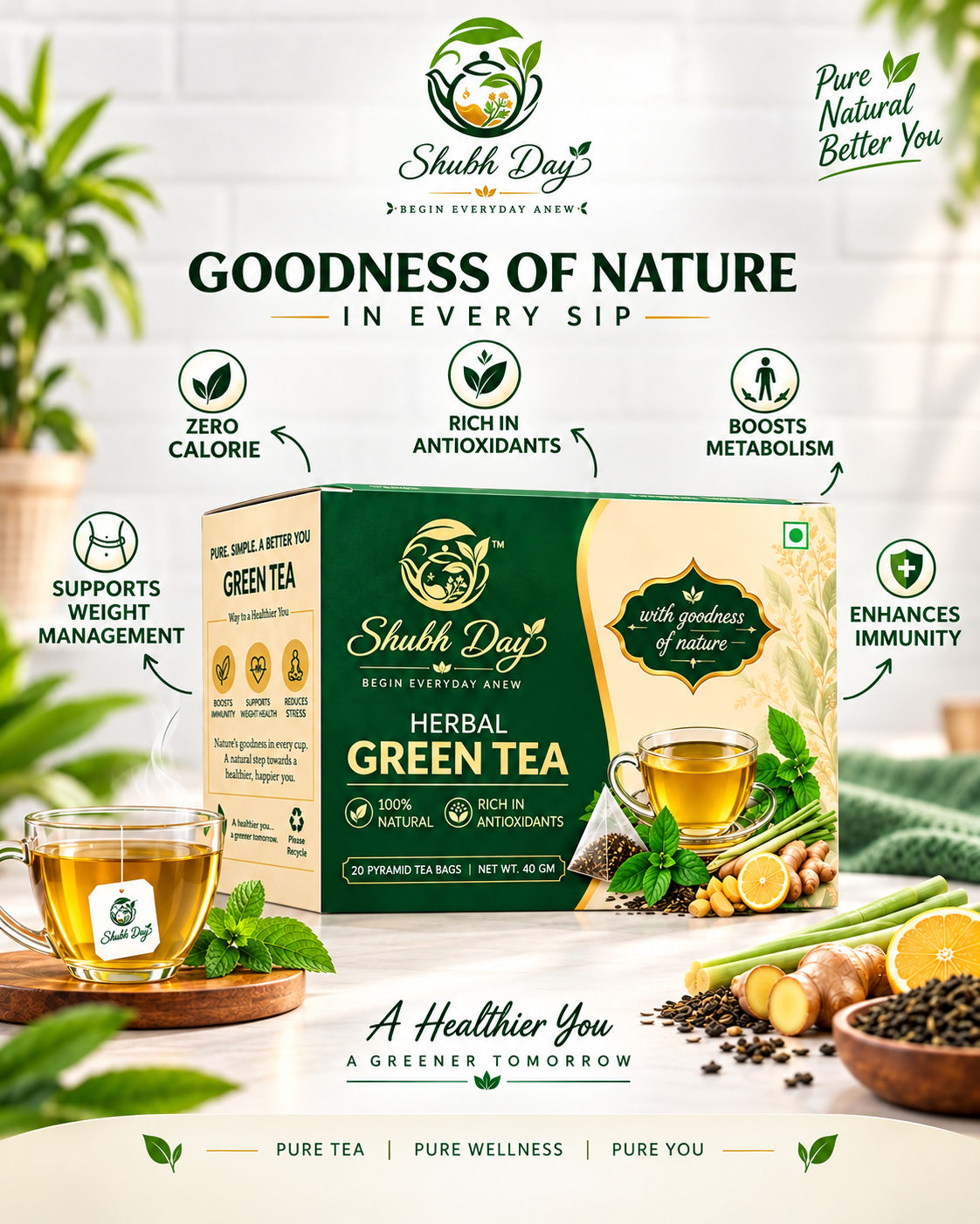 Shubhday Green Tea